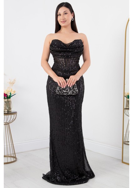 Pulpayet Straplez Elbise ECR5304