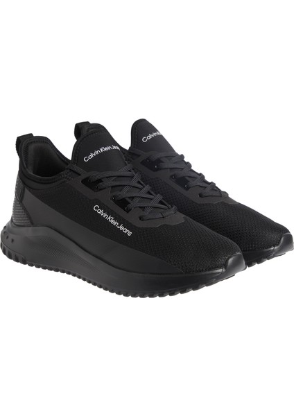 Calvin Klein Erkek Marka Logolu Günlük Kullanıma Uygun Siiyah Sneaker YM0YM01127-0GJ