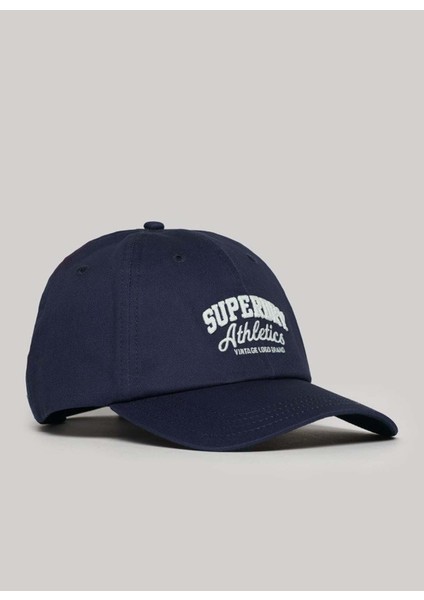 Lacivert Erkek Şapka W9010175AADQ_GRAPHIC Baseball Cap