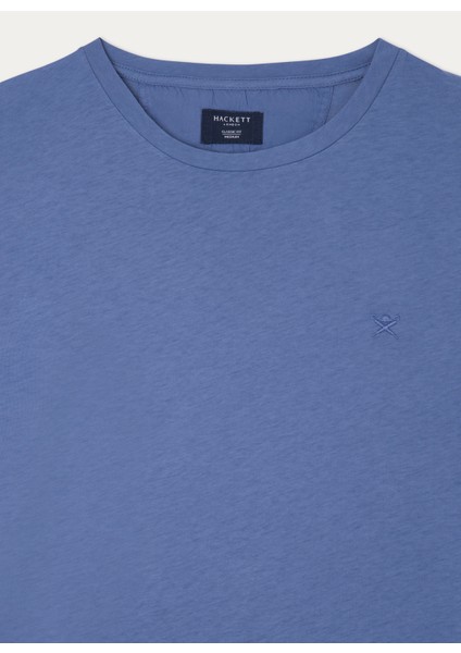 Bisiklet Yaka Mavi Erkek T-Shirt HM500796 fiyatları