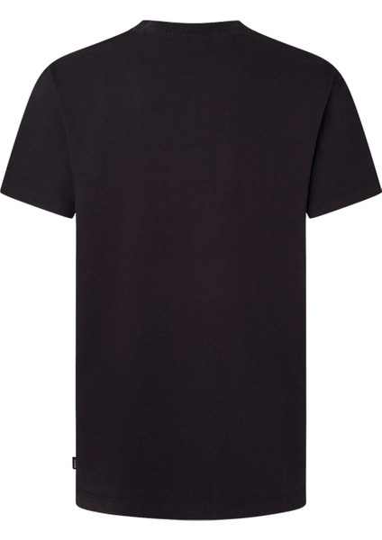 Bisiklet Yaka Baskılı Siyah Erkek T-Shirt PM509224 999 Chendler fiyatları