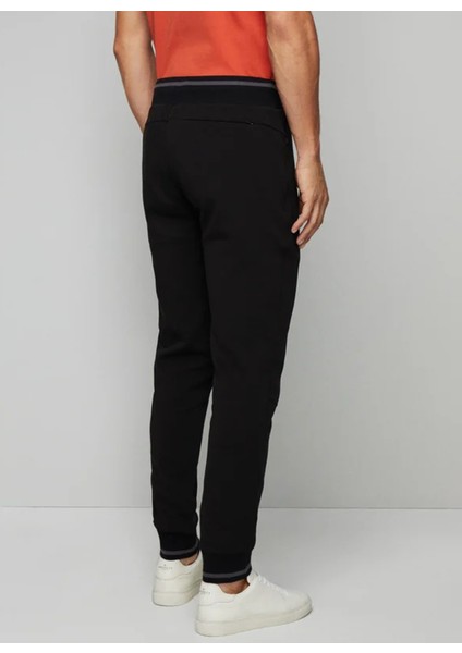 Normal Bel Slim Fit Siyah Erkek Eşofman Altı HM581209 fırsatları