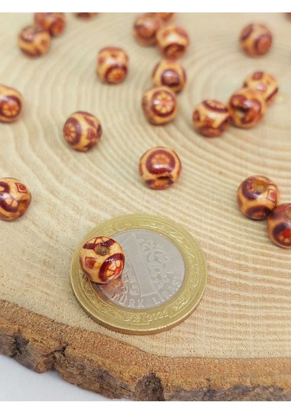 Ahşap Boncuk 8MM/50ADET (53284) fiyatları