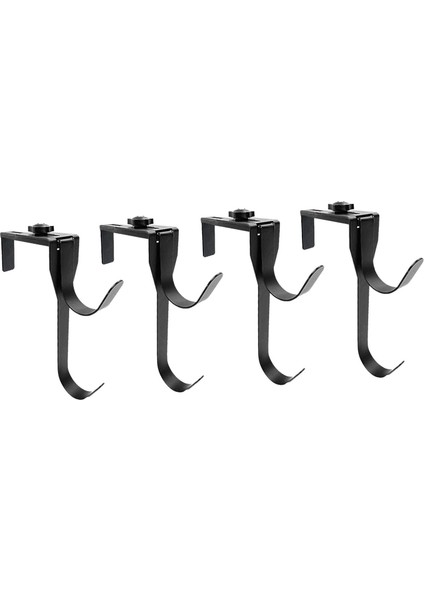 4x Havuz Direğıları Metal Askı Paslanmaya Dayanıklı Düzenleyici Havuz Teleskopik Çubuk Braketleri Askı Rafı Havuz Skimmer Için (Yurt Dışından)