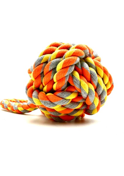 Dayanıklı Tutma Kulplu Köpek Eğitim Topu Oyuncağı