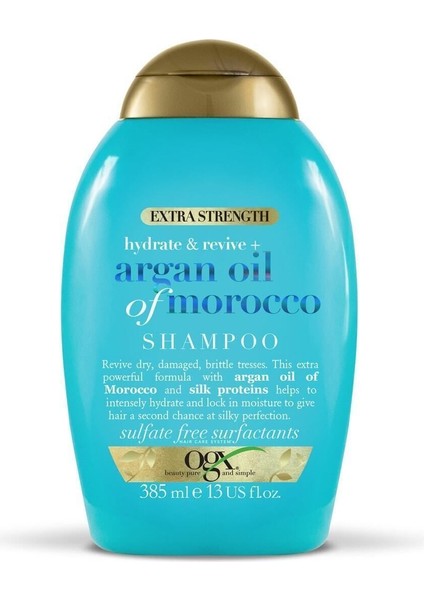 Extra Strong Morocco Argan Oıl Illuminating-Shining Morocco Shampoo 385 Ml