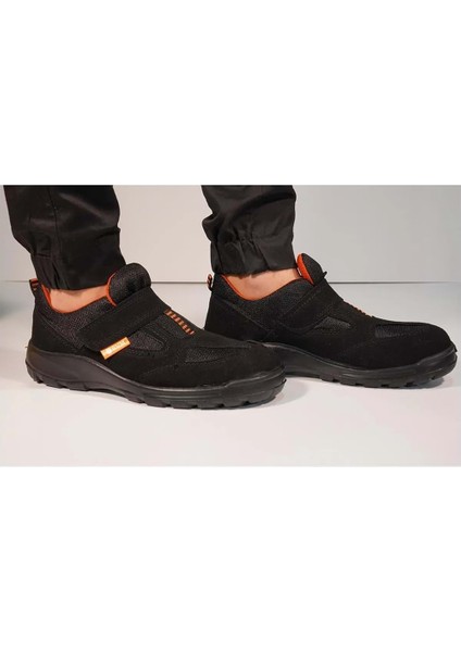 S1 Süet Çelik Burunlu Iş Ayakkabısı - Siyah - 44 - ST00067-SİYAH-44 fiyatları