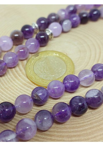 Ametist Taşı 99LUK Tesbih 8mm (8968) modelleri