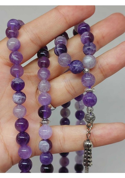 Ametist Taşı 99LUK Tesbih 8mm (8968) fırsatları