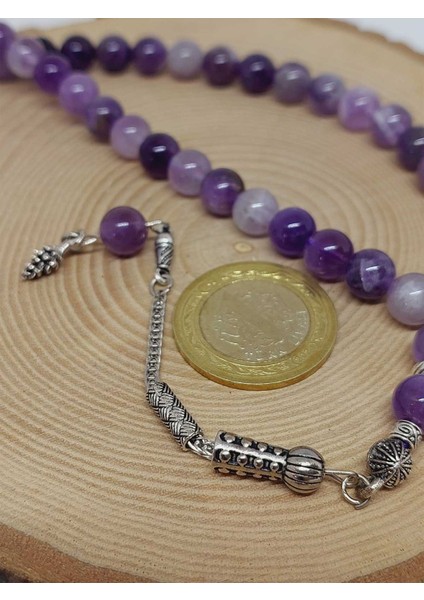 Ametist Taşı 99LUK Tesbih 8mm (8968) indirimleri