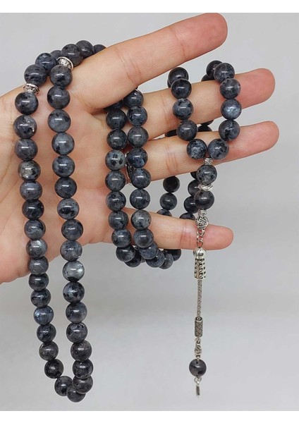 Spektrolit Taşı 99LUK Tesbih 8mm (3200)