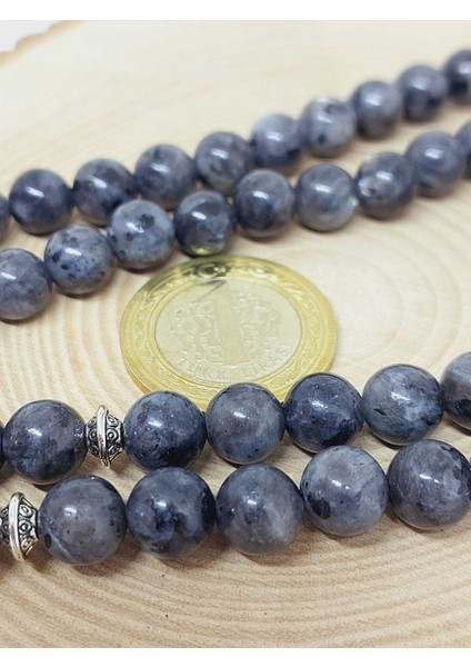 Spektrolit Taşı 99LUK Tesbih 8mm (3200) modelleri