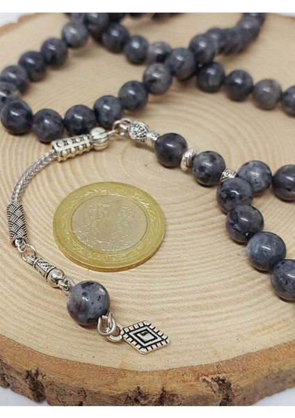 Spektrolit Taşı 99LUK Tesbih 8mm (3200) indirimleri