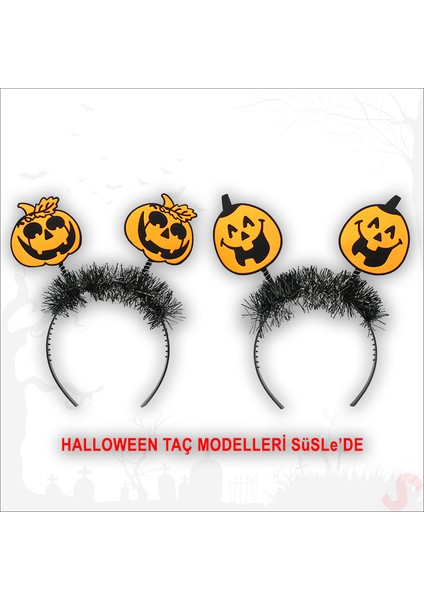 Halloween Canavar Bal Kabağı Taç