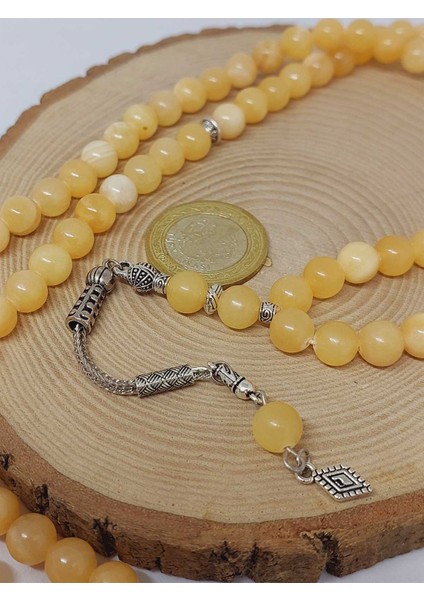 Kalsit Taşı 99LUK Tesbih 8mm (3205) indirimleri