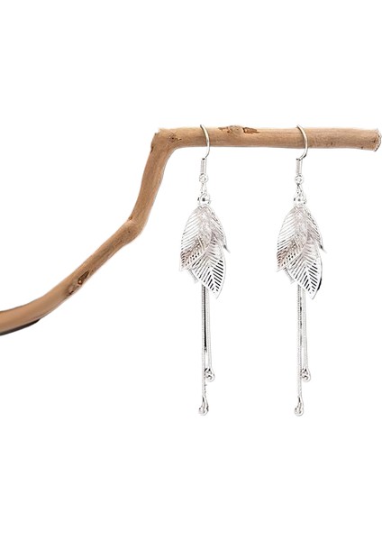 Miao Küpeleri, Etnik Azınlık Turistik Küpeleri, Bohem Uzun Yapraklı Püskül Küpeler (Yurt Dışından)