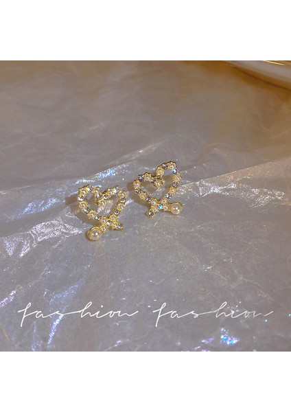 S925 Gümüş Iğne Retro Fransız Inci Küpeleri, Üst Düzey, Çok Yönlü, Basit ve Kişiselleştirilmiş Küpeler (Yurt Dışından)