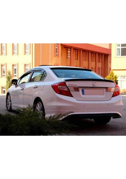 Honda Civic Fb7 Anatomik Spoiler Boyalı (Pianoblack) 2012-2016