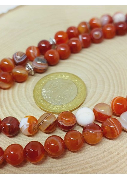 Akik Taşı 99LUK Tesbih 8mm (14235) modelleri