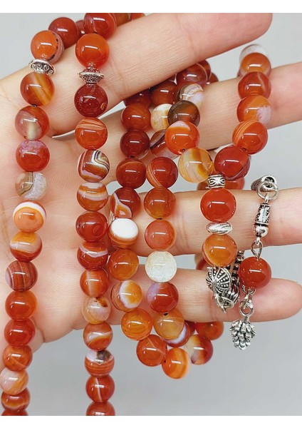 Akik Taşı 99LUK Tesbih 8mm (14235) fırsatları