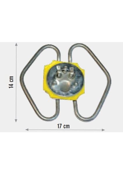 Kelebek Semaver Rezistansı 1250W