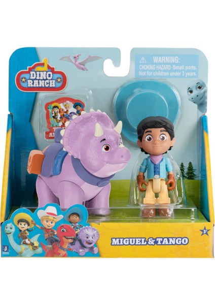 Dino Ranch 2'li Figür Paketi - Miguel ve Tango