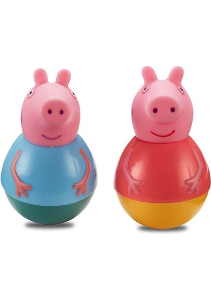 Weebles Peppa Pig 2'li Paket - Peppa Pig ve George Pig