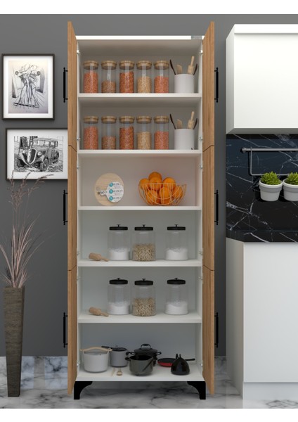 Mdf Çok Amaçlı Kiler, Banyo, Ayakkabılık, Balkon Dolabı