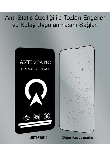 Kzy Samsung Galaxy S24 Fe ile Uyumlu Tam Kaplayan Anti Statik Görünmez Safir Ekran Koruyucu Hayalet Cam