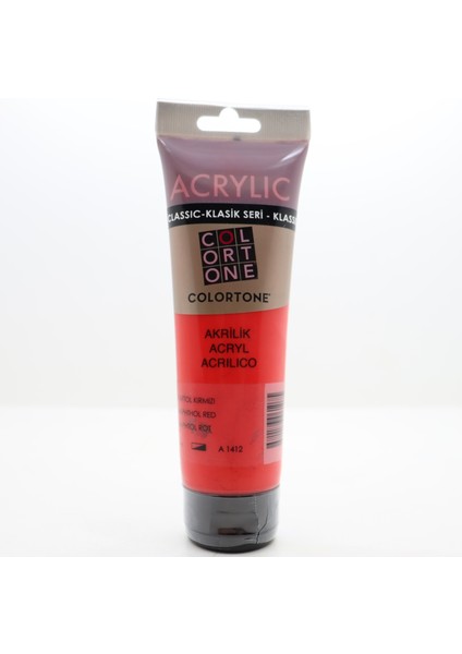 Artist Colors Klasik Seri Akrilik Boya 120 ml ''naftol Kırmızı''