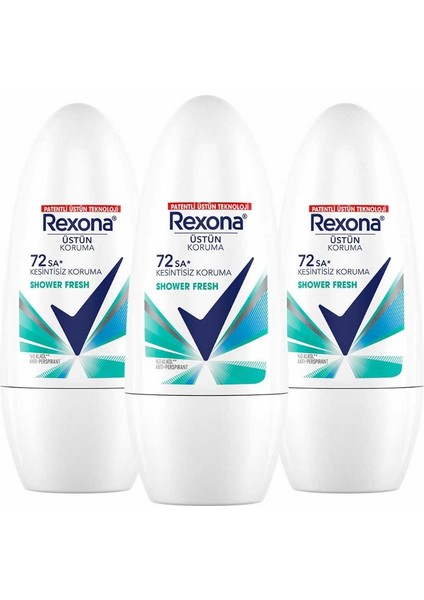Kadın Roll On Deodorant Shower Fresh 50 Ml X2