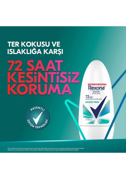 Kadın Roll On Deodorant Shower Fresh 50 Ml X2