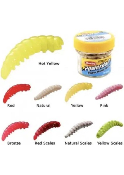 Powerbait Garlic Power Honey Worm