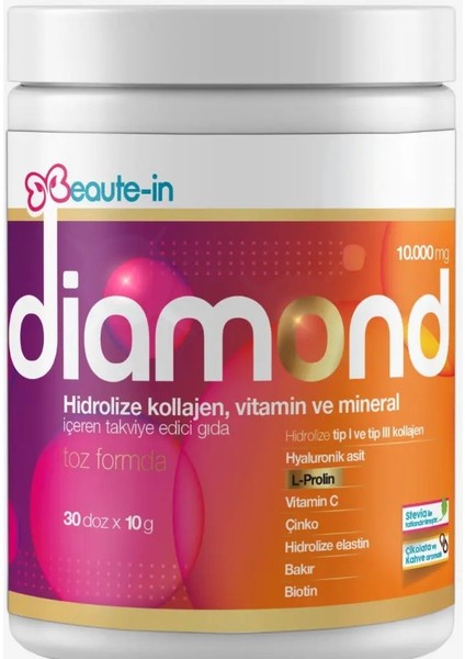 Herbasist Beaute-In Diamond Collagen 300 Gr