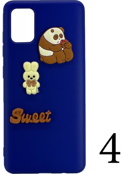Samsung Galaxy A51 Uyumlu Maskot Seri Arka Koruma Kılıf