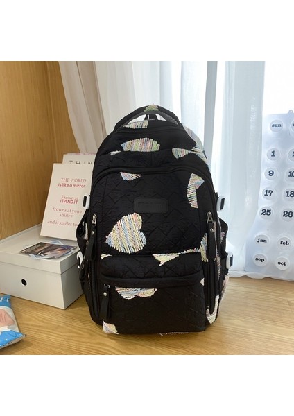 Sevimli Kolej Tarzı Büyük Kapasiteli Lise Öğrencisi Hazine Okul Çantası Kadın Tatlı Çok Yönlü Sırt Çantası Üniversite Öğrencisi Sırt Çantası (Yurt Dışından)