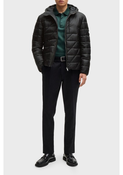 Logolu Regular Fit Su Itici Kapüşonlu Şişme Mont Erkek Mont 50524648 001 modelleri