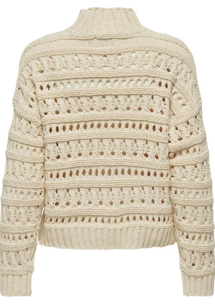 Onlleah Ls Hıgh Neck Knt Krem 15327561 fiyatları