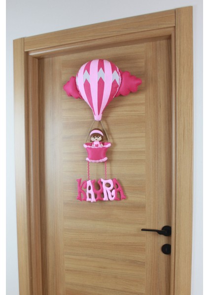 Kayra Isimli Balonlu Kız Bebek Odası Kapı Süsü fiyatları