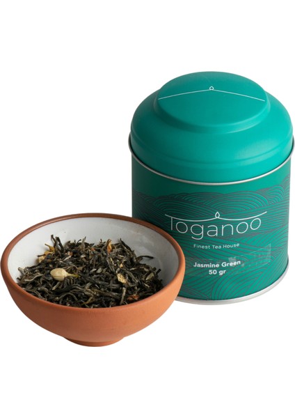 Toganoo Tea Jasmine Green Yaseminli Yeşil Çay 50 gr