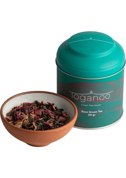 Toganoo Tea Rose Green Güllü Yeşil Çay 50 gr