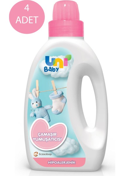 Hipoalerjenik Çamaşır Yumuşatıcı 1500 ml x 4 Adet