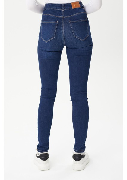 Kadın Pantolon Selin 9259-13 Dark Blue