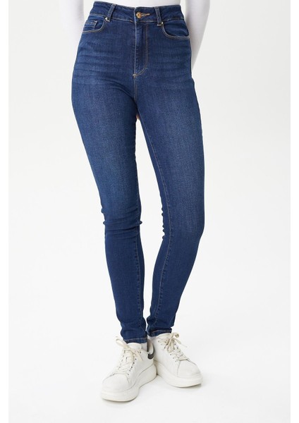 Kadın Pantolon Selin 9259-13 Dark Blue