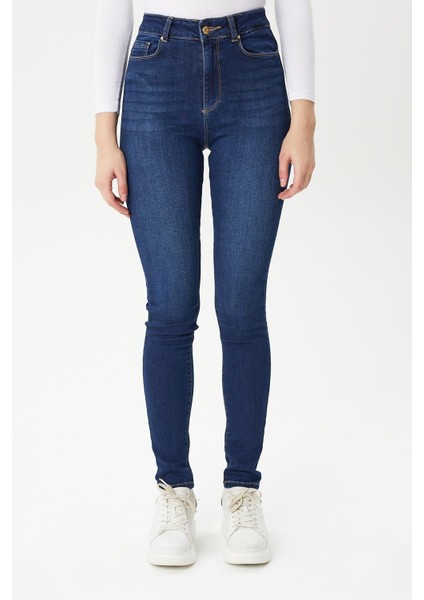 Kadın Pantolon Selin 9259-13 Dark Blue
