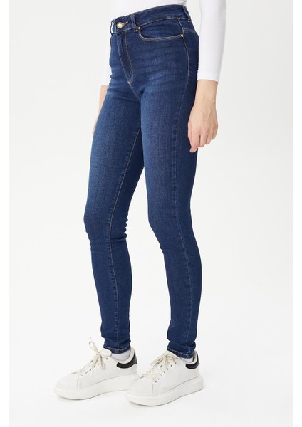 Kadın Pantolon Selin 9259-13 Dark Blue
