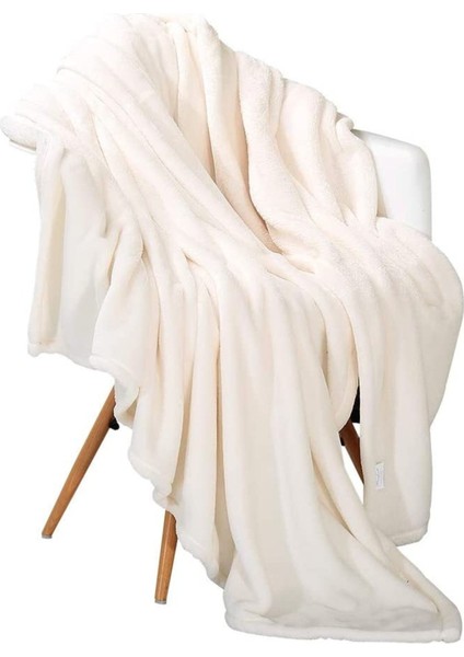 Deluxe Wellsoft Battaniye Krem Çift Kişilik 200X220 cm fiyatları
