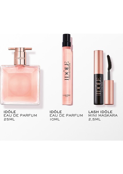 Idole EDP 25 ml + 10 ml + Mini Maskara Yılbaşı Seti