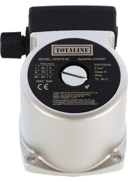Pompa Motoru Totaline 15/5 Grundfos Uyumlu fırsatları