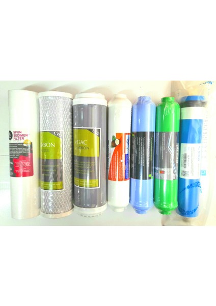 Su Arıtma Filtre Seti 7 Li Çift Karbon Vontron Mineral Alkali fiyatları